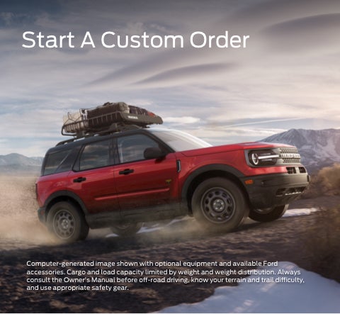 Start a custom order | Griffeth Ford in Caribou ME